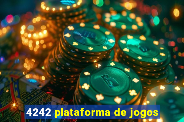 4242 plataforma de jogos